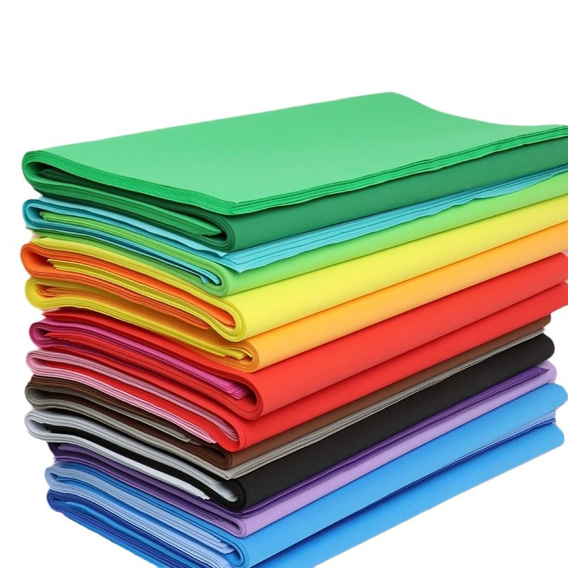 Art Craft For Kindergarten - 10 feuilles de papier éponge coloré