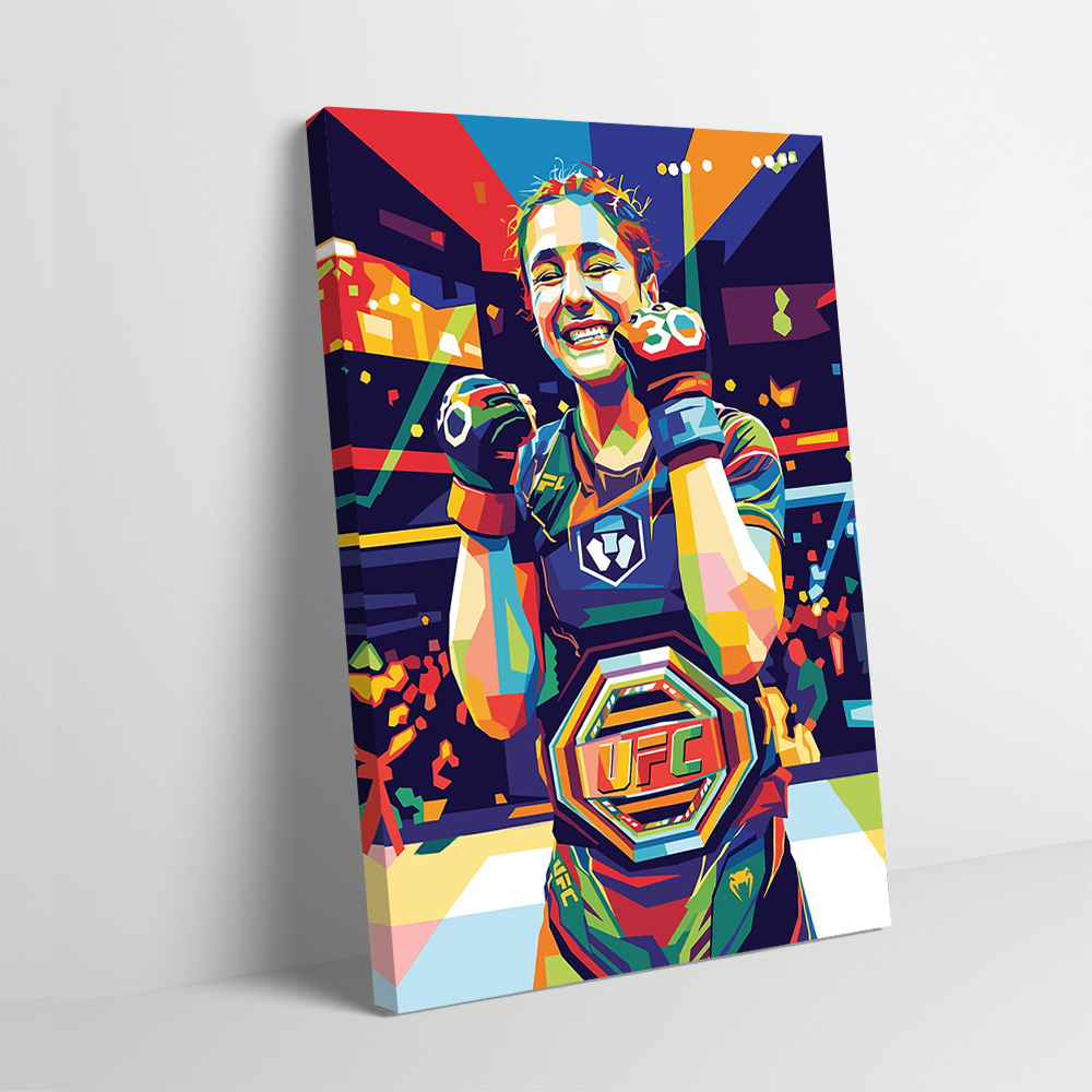 Art Craft Toys - Affiche imprimée Alexa Grasso Boxer Champion