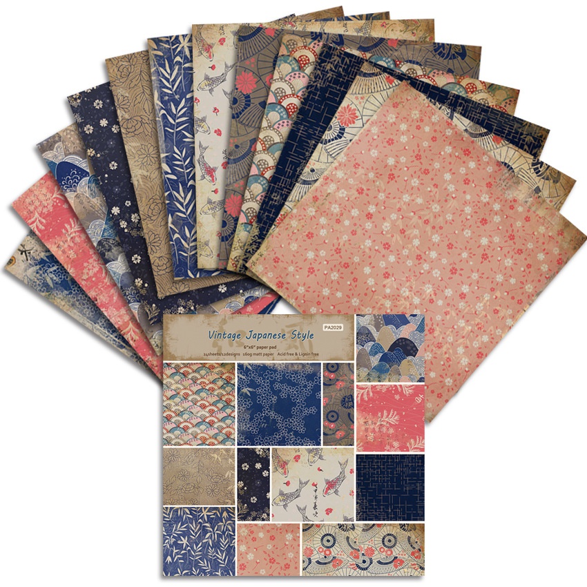 Art Craft Background - Tampons de papier artisanaux Vintage de