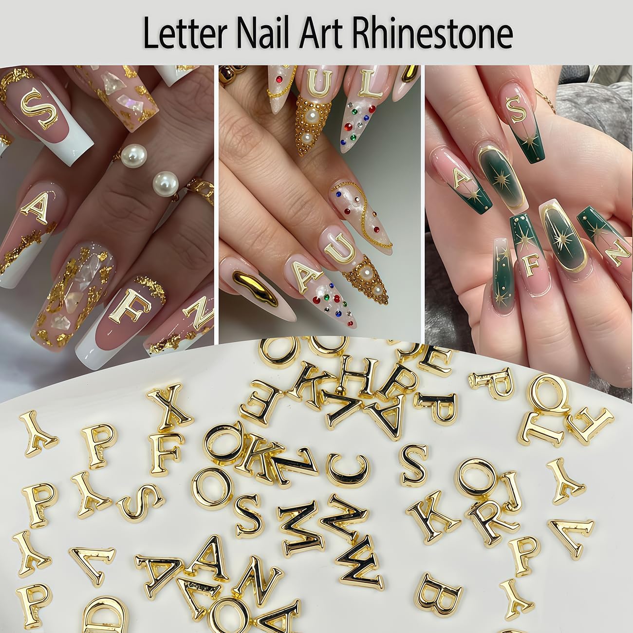 Art And Craft Letter Z - 26 pièces or A-Z lettre forme