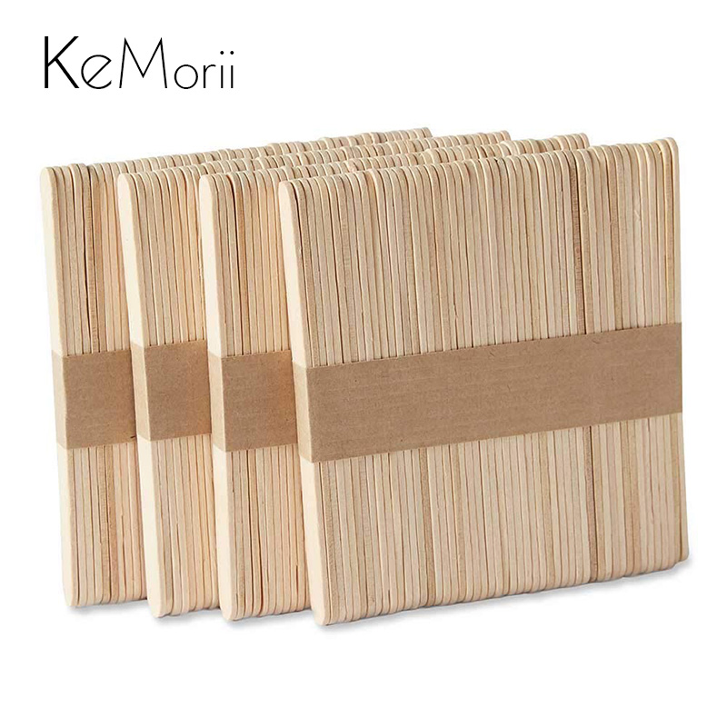Art Craft With Ice Cream Stick - Bâtonnets à glace Popsicle en bois