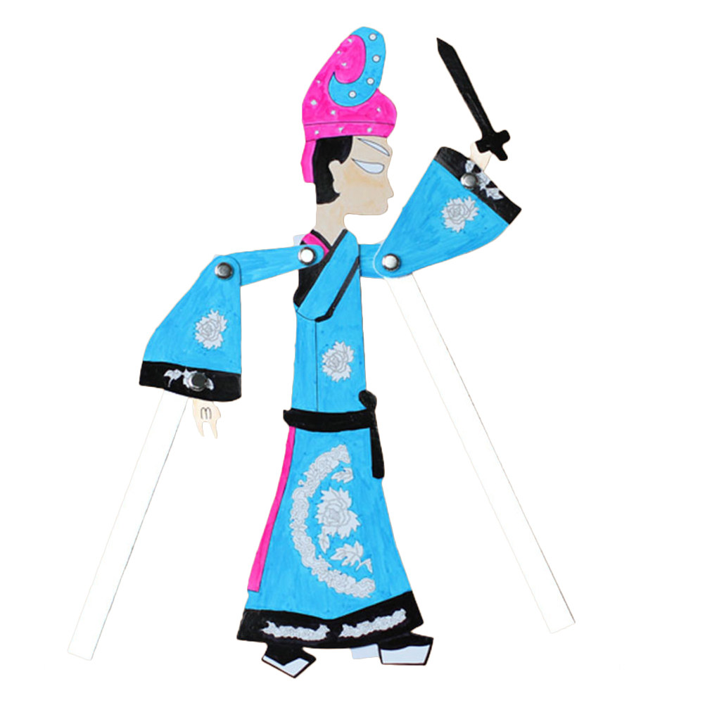 Art Craft For Kindergarten - Kit de bricolage de marionnettes chinoises