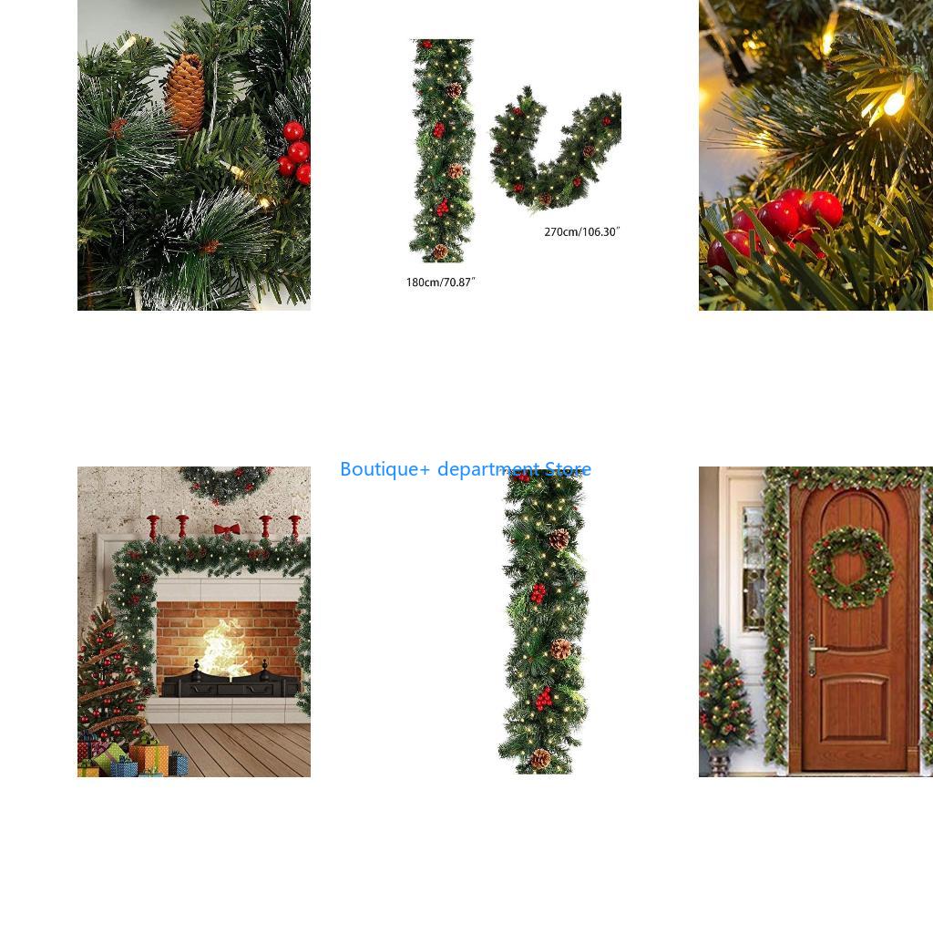 Art Craft Background - E1PD Guirlande Noël Lumière Led Aiguilles