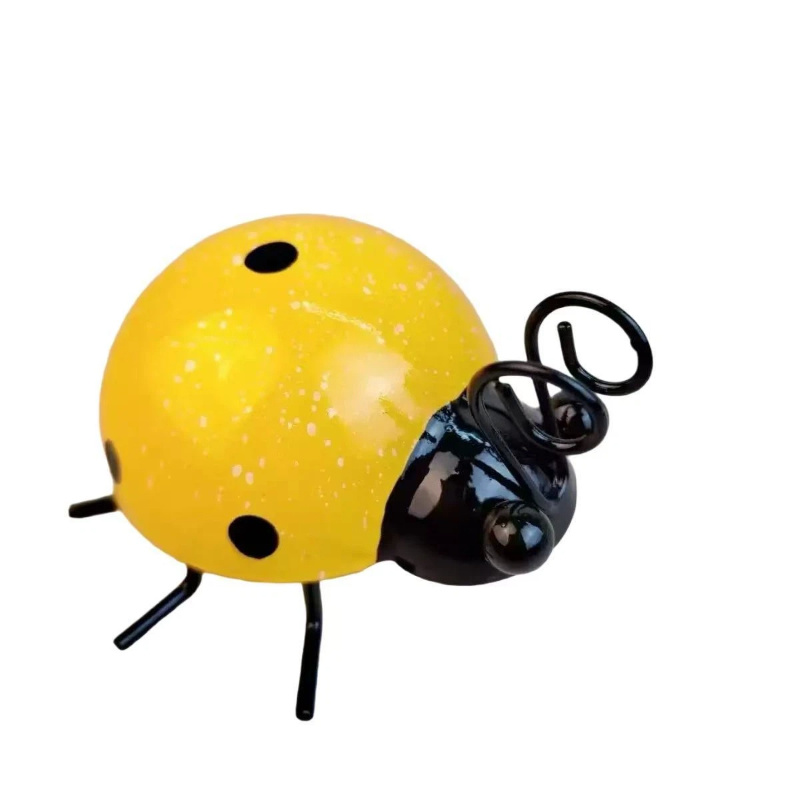 Art Craft Ladybug - Coccinelle en métal, artisanat en fer