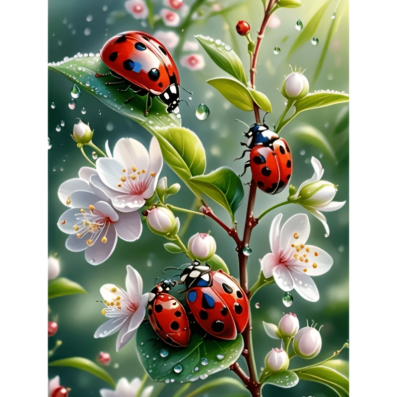 Art Craft Ladybug - Kit de Peinture Diamant Coccinelle sur