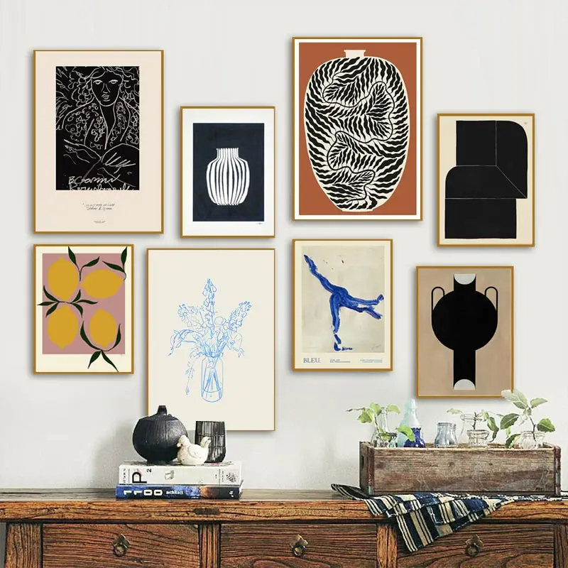 Art Craft Vase - Affiches et impressions d'art mural géométrique