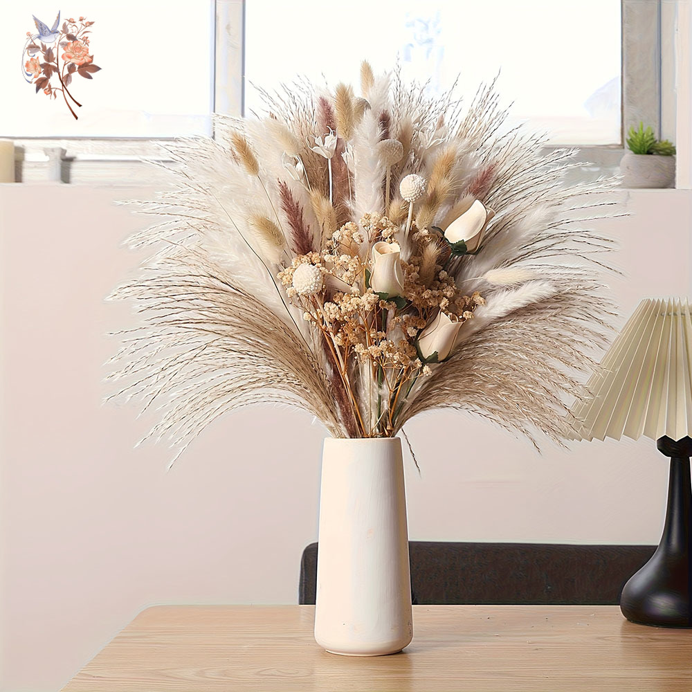 Bouquet de 80 fleurs artificie - Art Craft Vase avis et prix