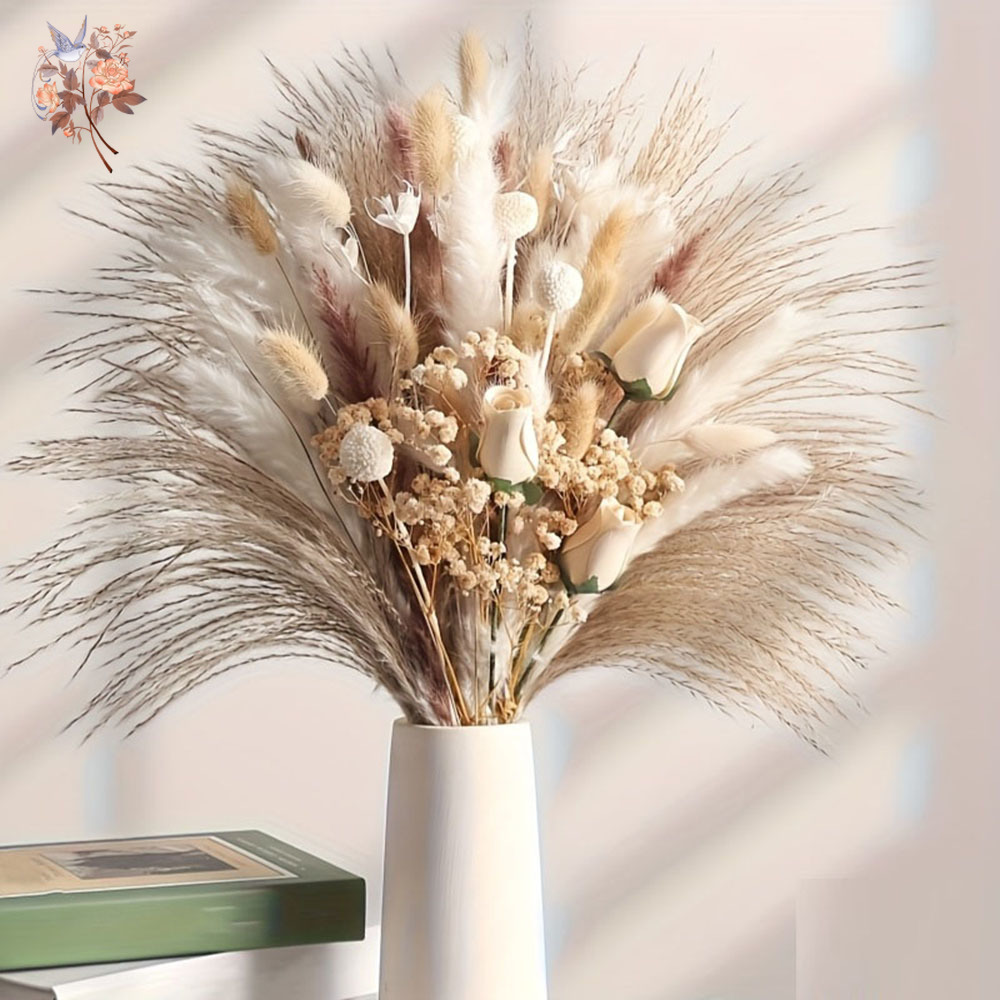 Bouquet de 80 fleurs artificie - Art Craft Vase avis et prix