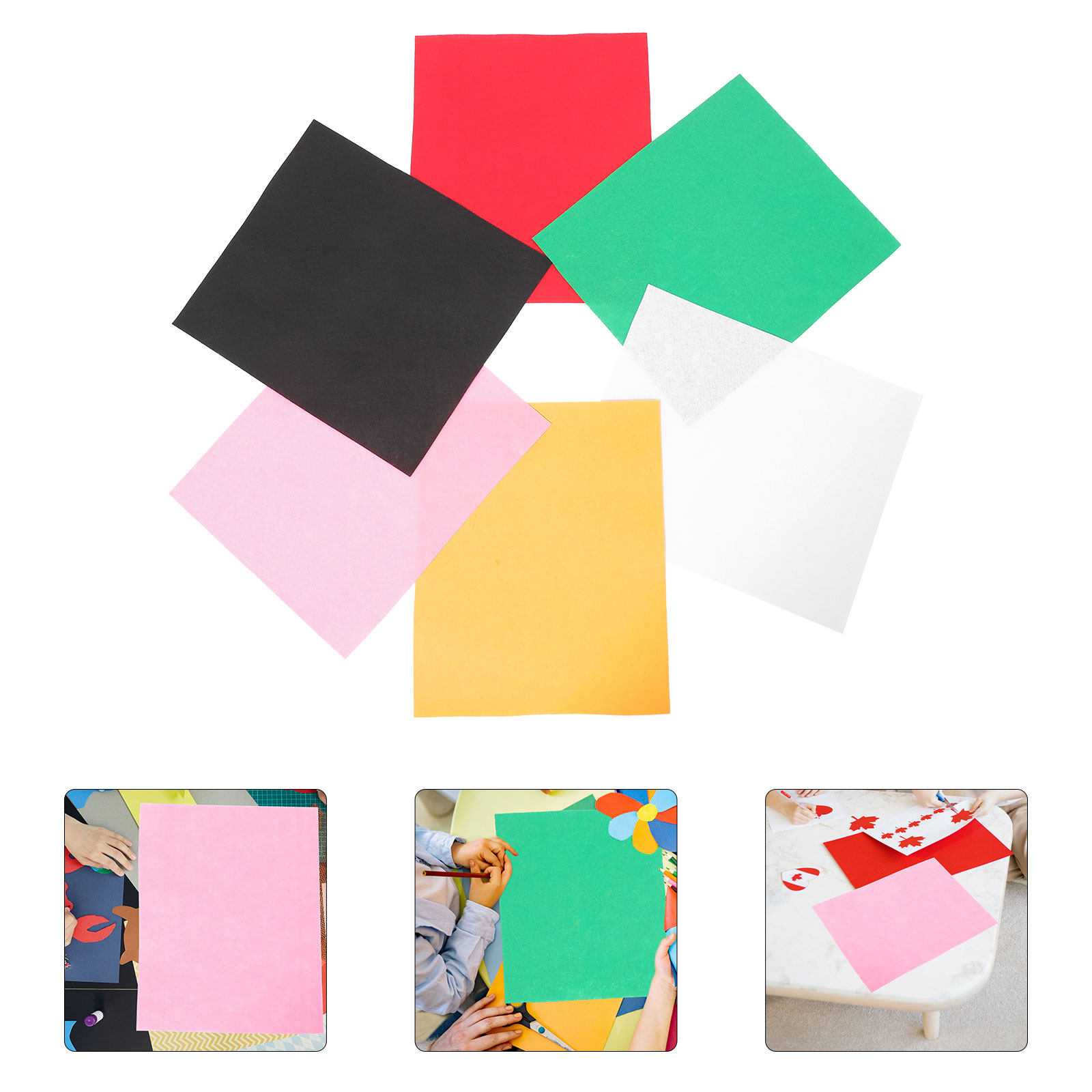 6 feuilles de tissus non tissé - Art Craft For Kindergarten avis et prix