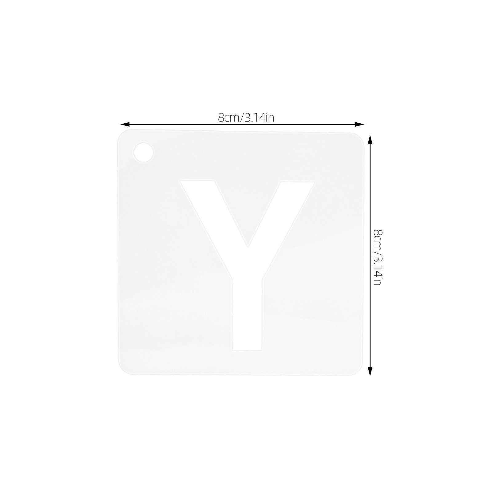 1 ensemble de pochoirs alphabe - Art And Craft Letter Z avis et prix