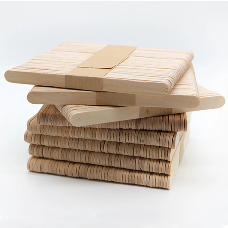 50/100 bâtonnets en bois natur - Art Craft With Ice Cream Stick avis et prix