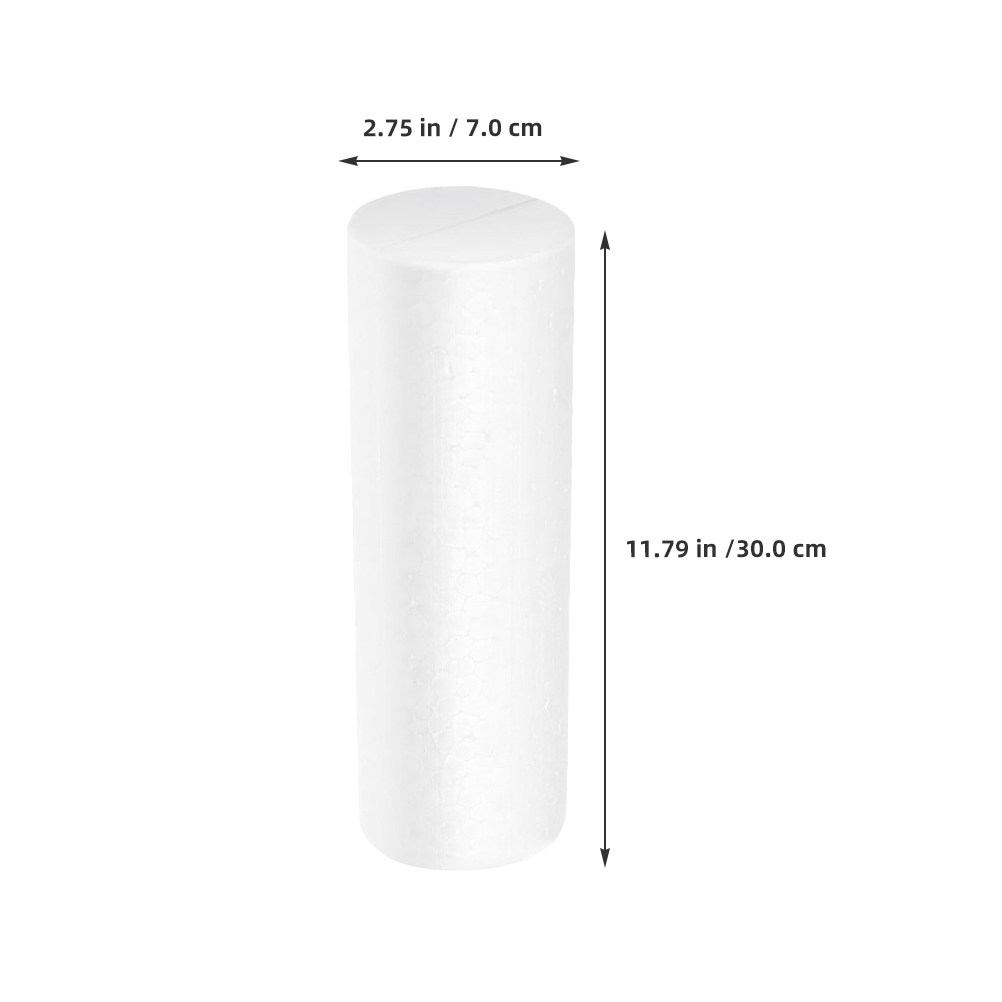 Cylindres en mousse 30x7cm, 6  - Art Craft For Kindergarten avis et prix