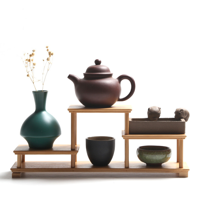 Étagère décorative en bambou e - Art Craft Vase avis et prix