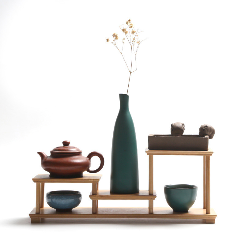 Étagère décorative en bambou e - Art Craft Vase avis et prix