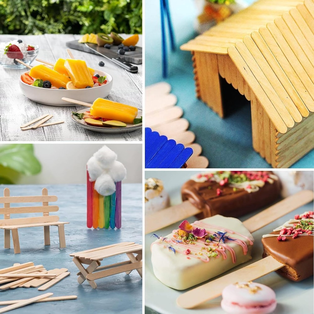 210 bâtonnets de crème glacée  - Art Craft With Ice Cream Stick avis et prix