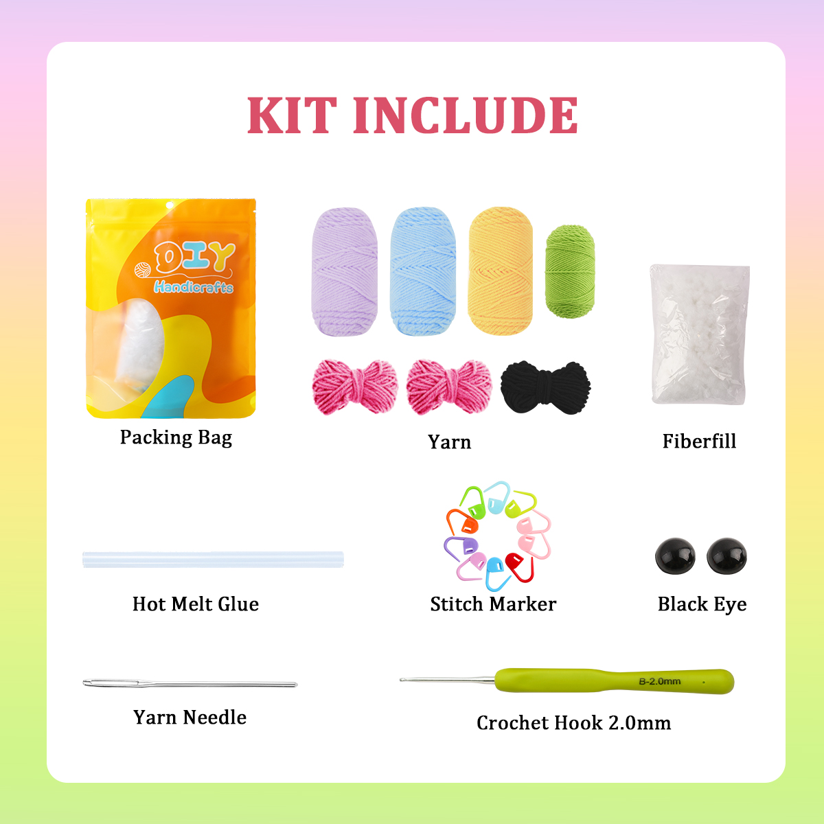 Kit de Crochet de poupée de de - Art Craft Toys avis et prix