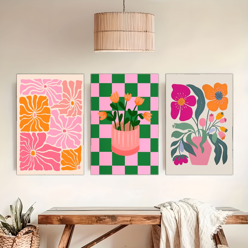 Impressions sur toile de fleur - Art Craft Vase avis et prix