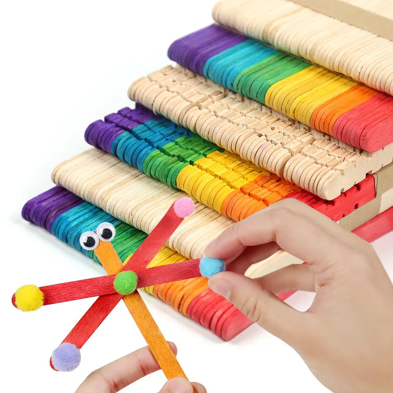 50 pièces bâtons de glace en b - Art Craft With Ice Cream Stick avis et prix