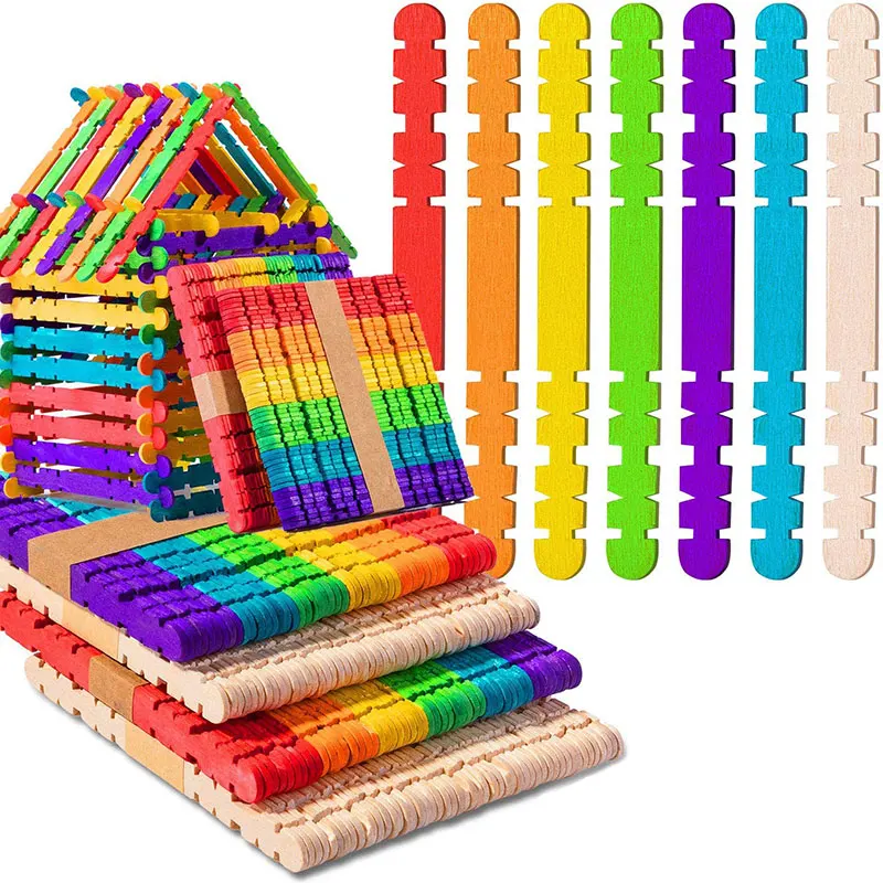 50 pièces bâtons de glace en b - Art Craft With Ice Cream Stick avis et prix