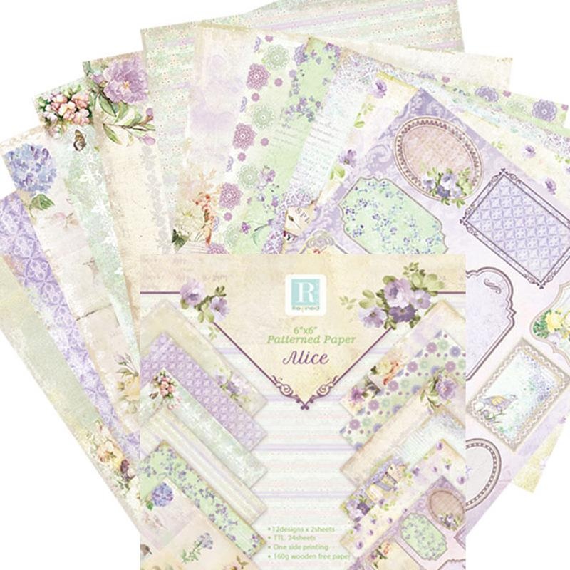 Tampons en papier artisanal fl - Art Craft Background avis et prix