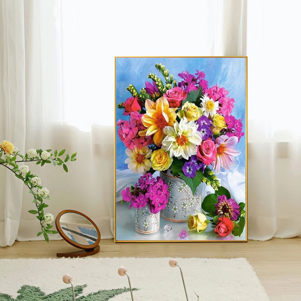Mosaïque de diamants complète, - Art Craft Vase avis et prix
