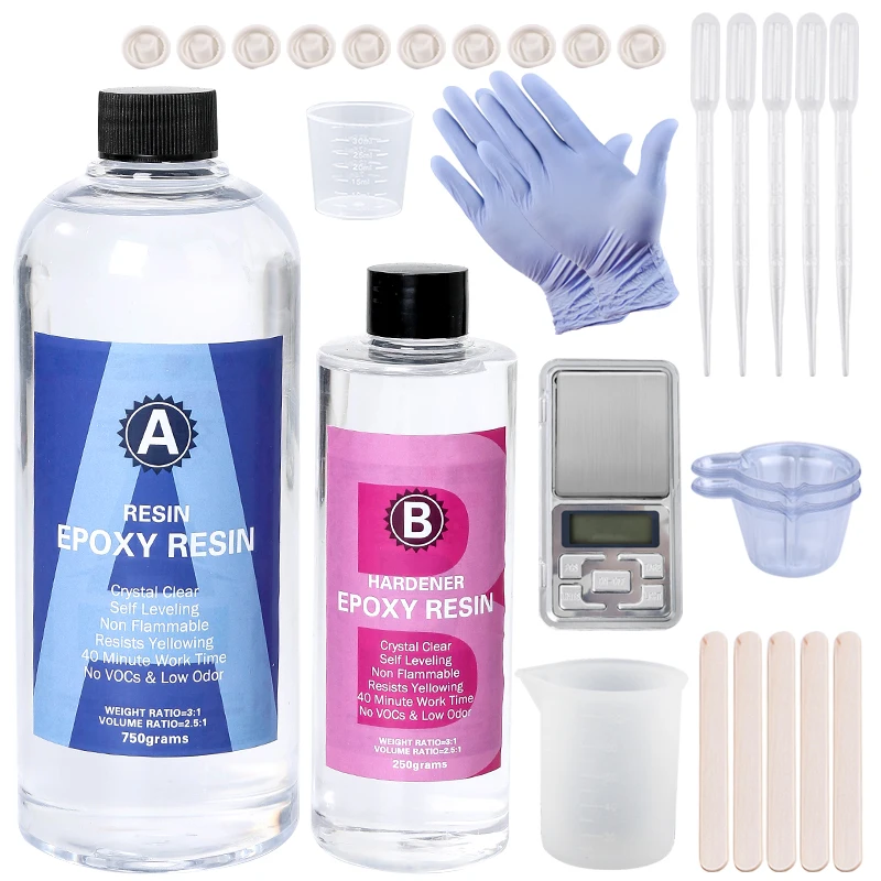 Kit de résine époxy transparen - Art Craft Easy avis et prix