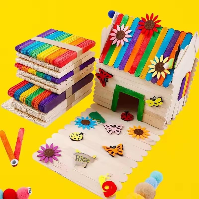 100 bâtonnets de crème glacée  - Art Craft With Ice Cream Stick avis et prix
