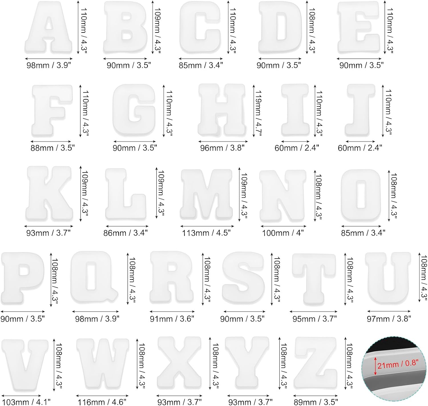 Moule en silicone pour lettres - Art And Craft Letter Z avis et prix