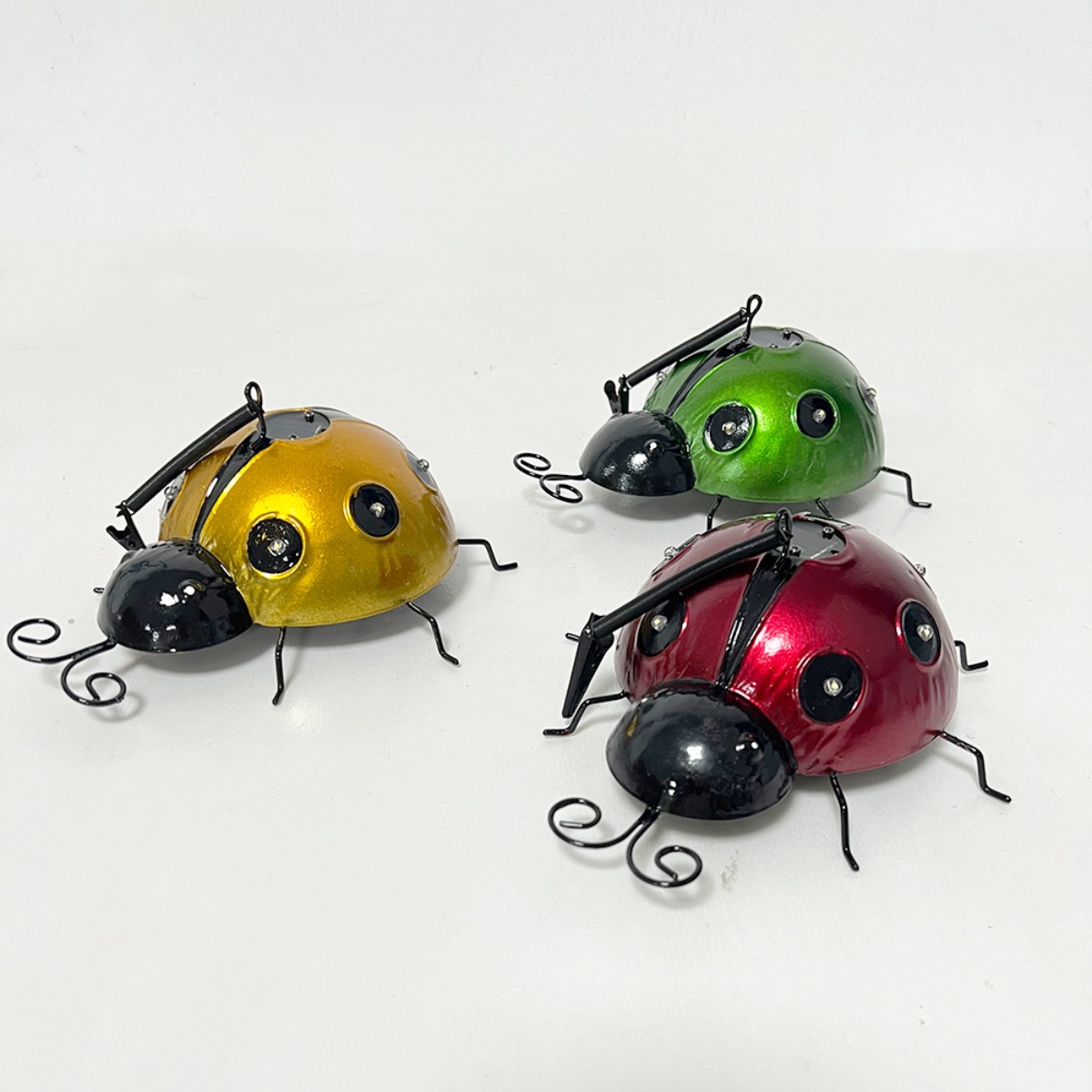 Coccinelle d'art en fer solair - Art Craft Ladybug avis et prix