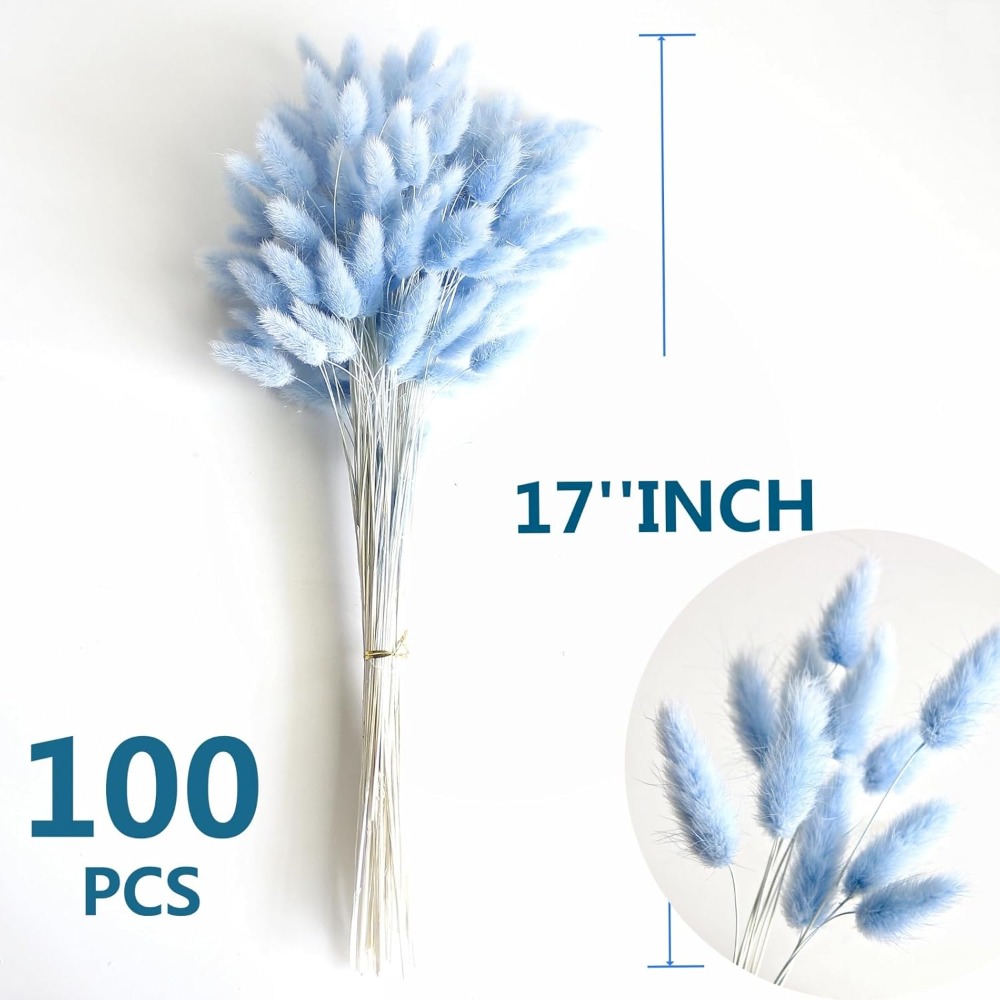 100 pièces bleu lièvre-queue h - Art Craft Vase avis et prix
