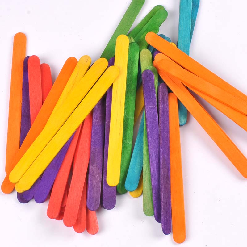 Bâtonnets à glace en bois natu - Art Craft With Ice Cream Stick avis et prix